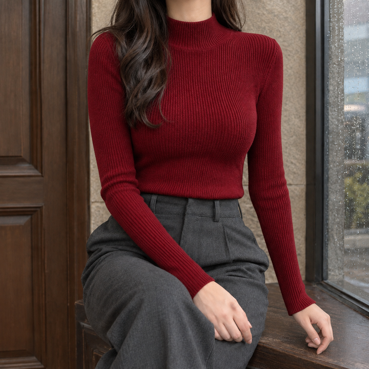 Selena Ribbed Sweater