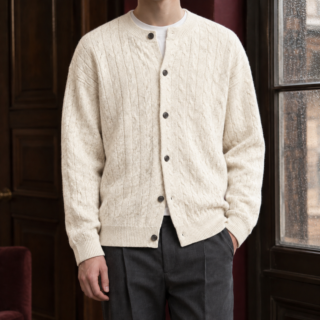 Brandon Cable Cardigan