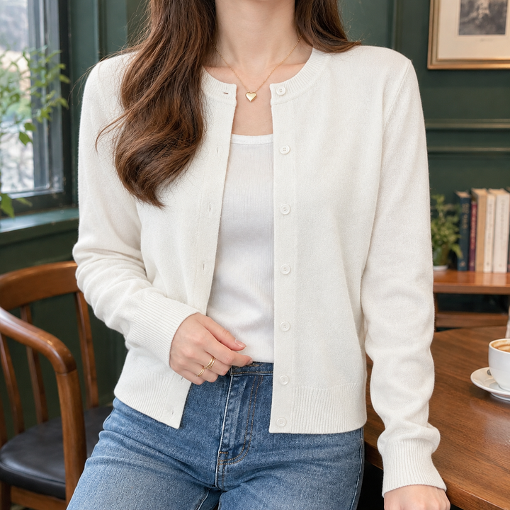 Perla-Rae Fine Knit Cardigan