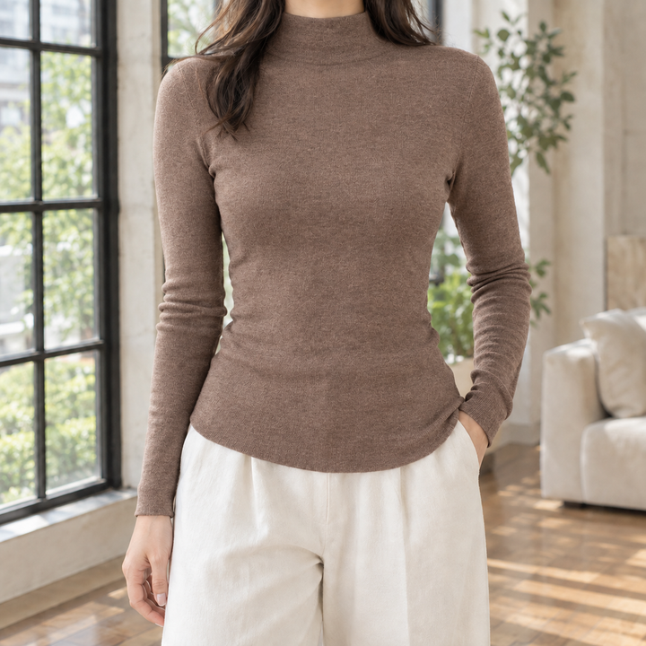 Philippa-Skye Mock Neck Sweater