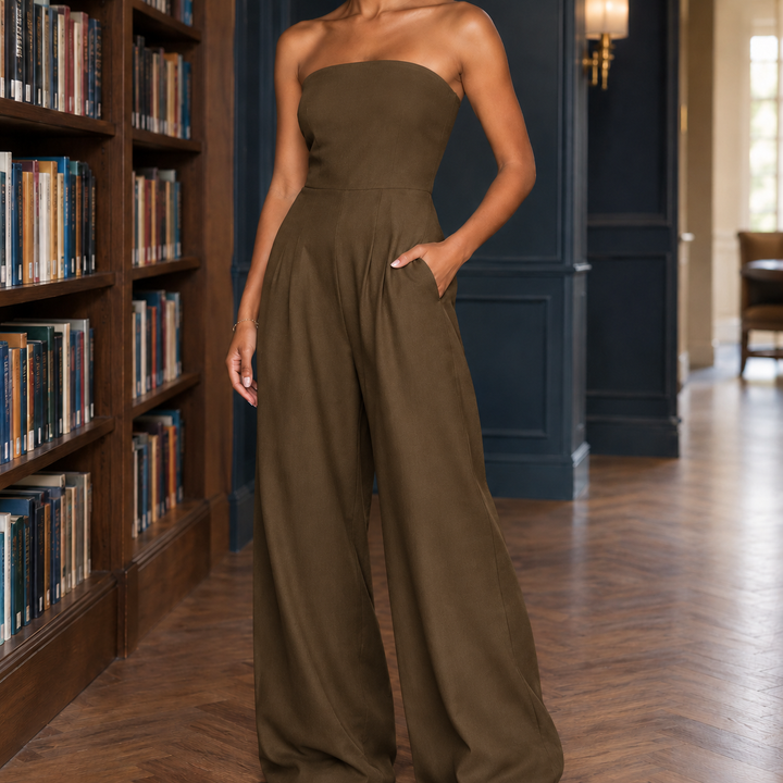 Celandine Strapless Jumpsuit