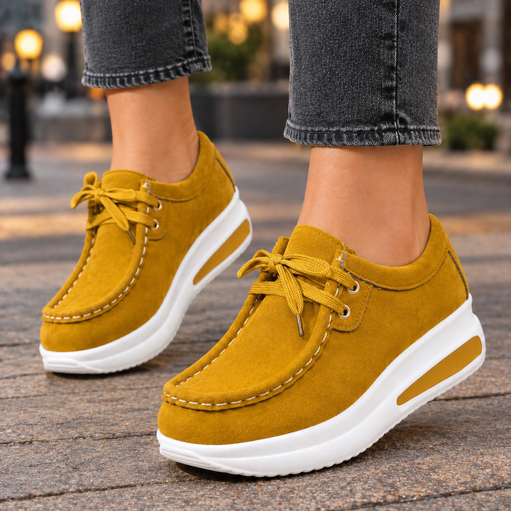 Marostica-Milano Suede Wedge Shoes