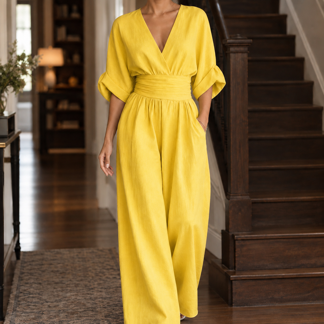Elodie-Rae Wide-Leg Jumpsuit