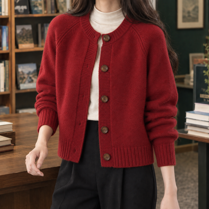 Lauren Round Neck Cardigan