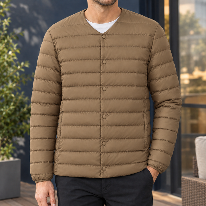 Harlan Collarless Jacket