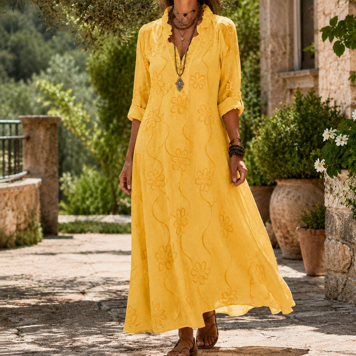 Eloise-Kate Embroidered Maxi Dress