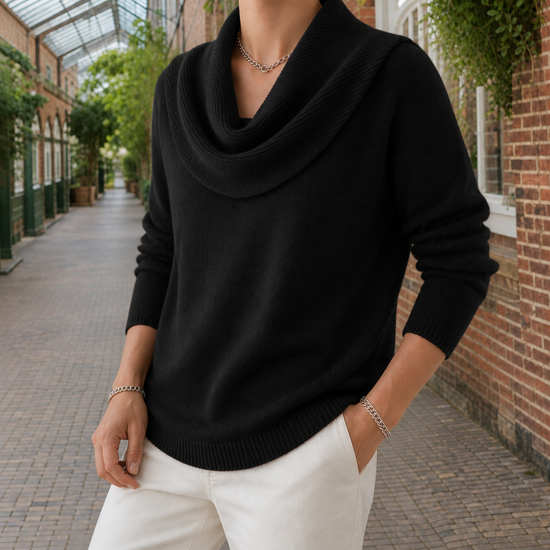 Alec Cowl Neck Sweater