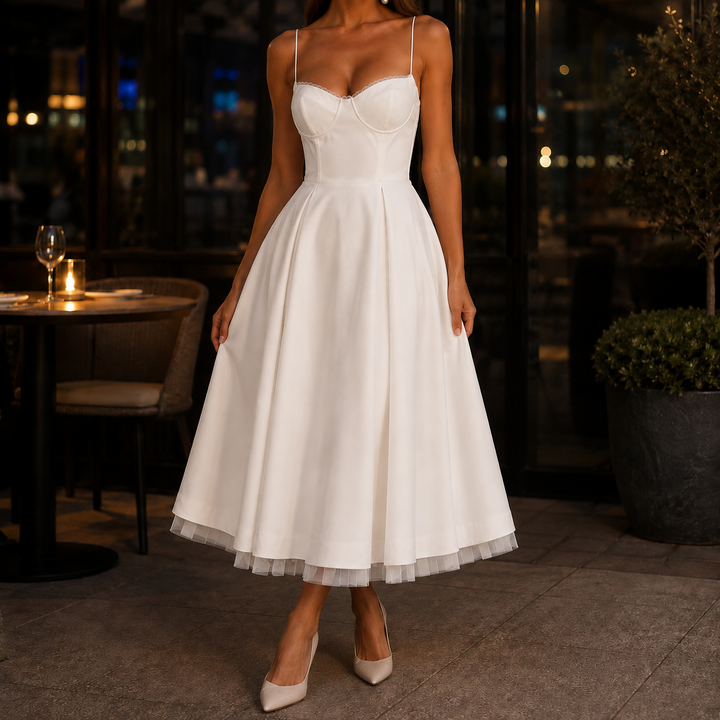 Tamsin-Skye Corset Midi Dress