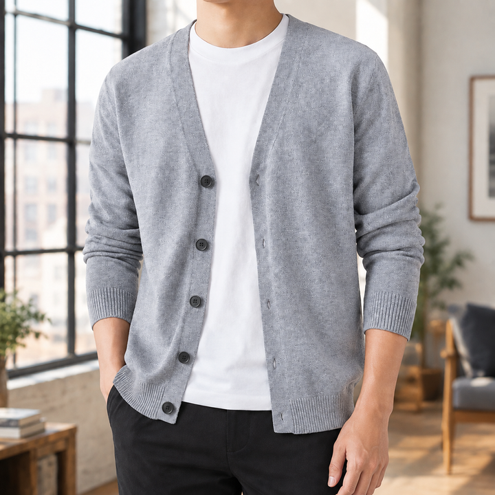 Pascal Button Front Cardigan