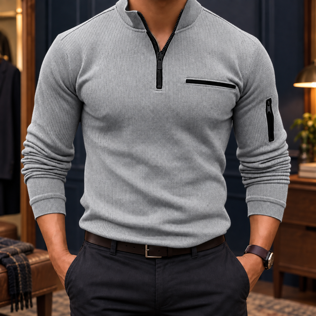Blake Quarter-Zip Top