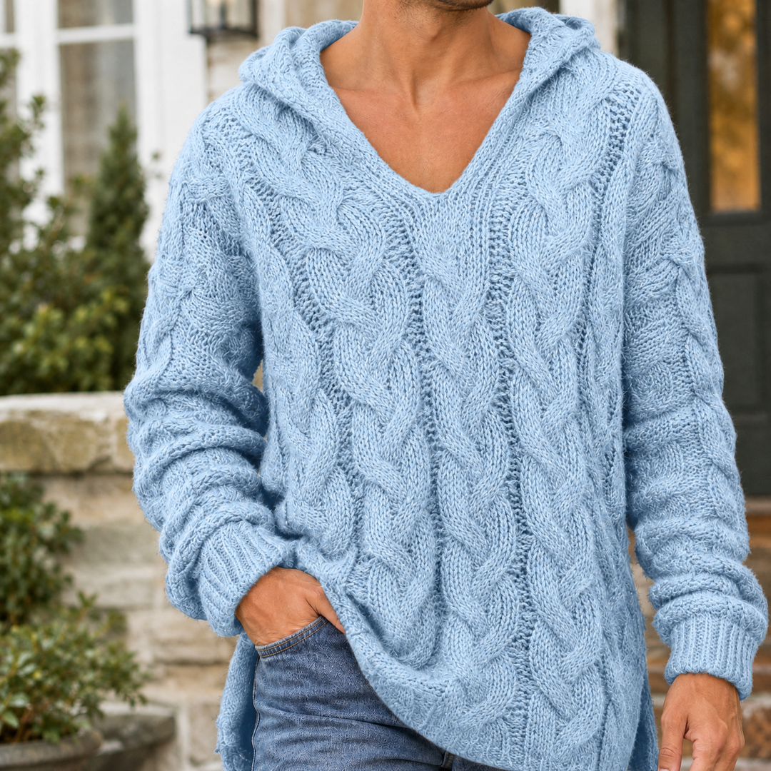 Carter Cable Knit Hoodie