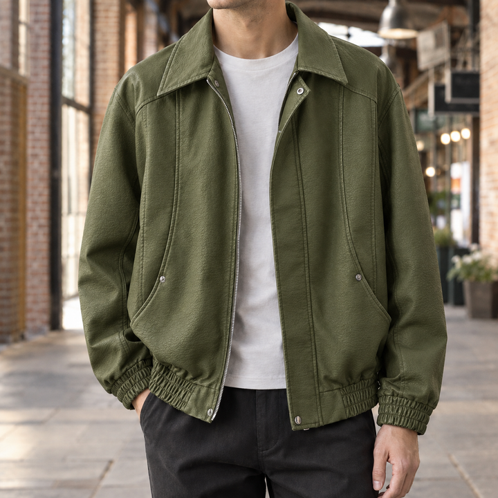 Austin Leather-Look Jacket