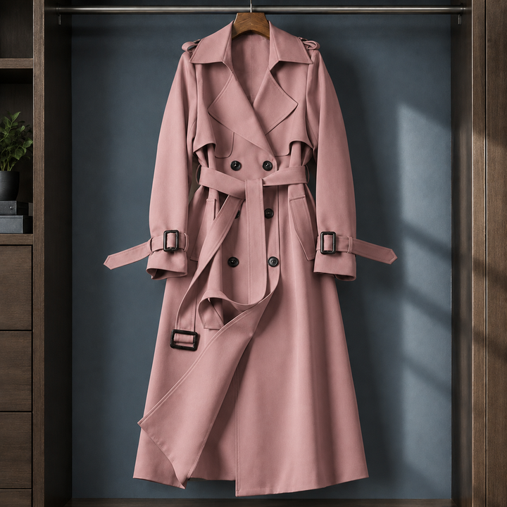 Ancelin-Grace Belted Overcoat