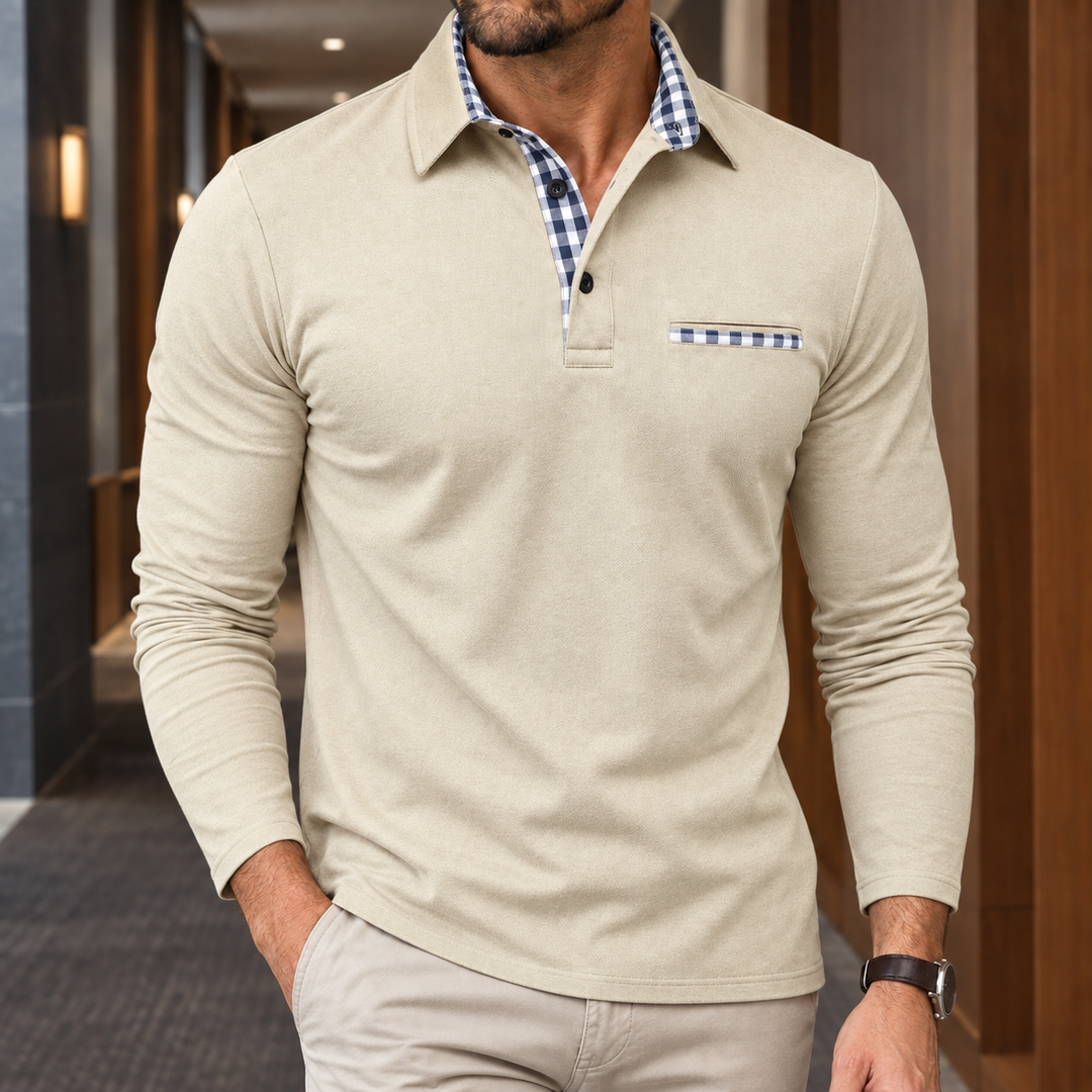 Jay Contrast Polo