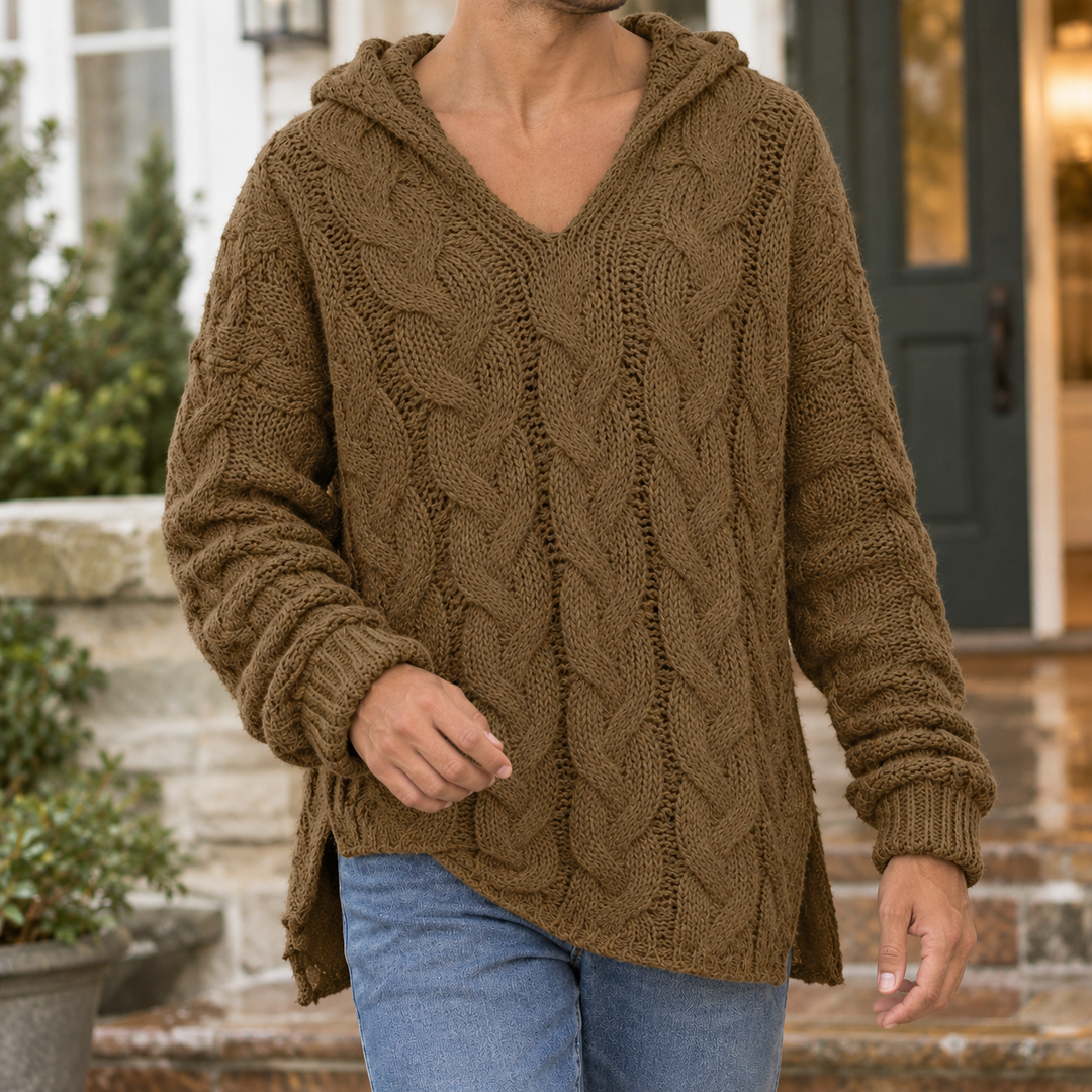 Carter Cable Knit Hoodie