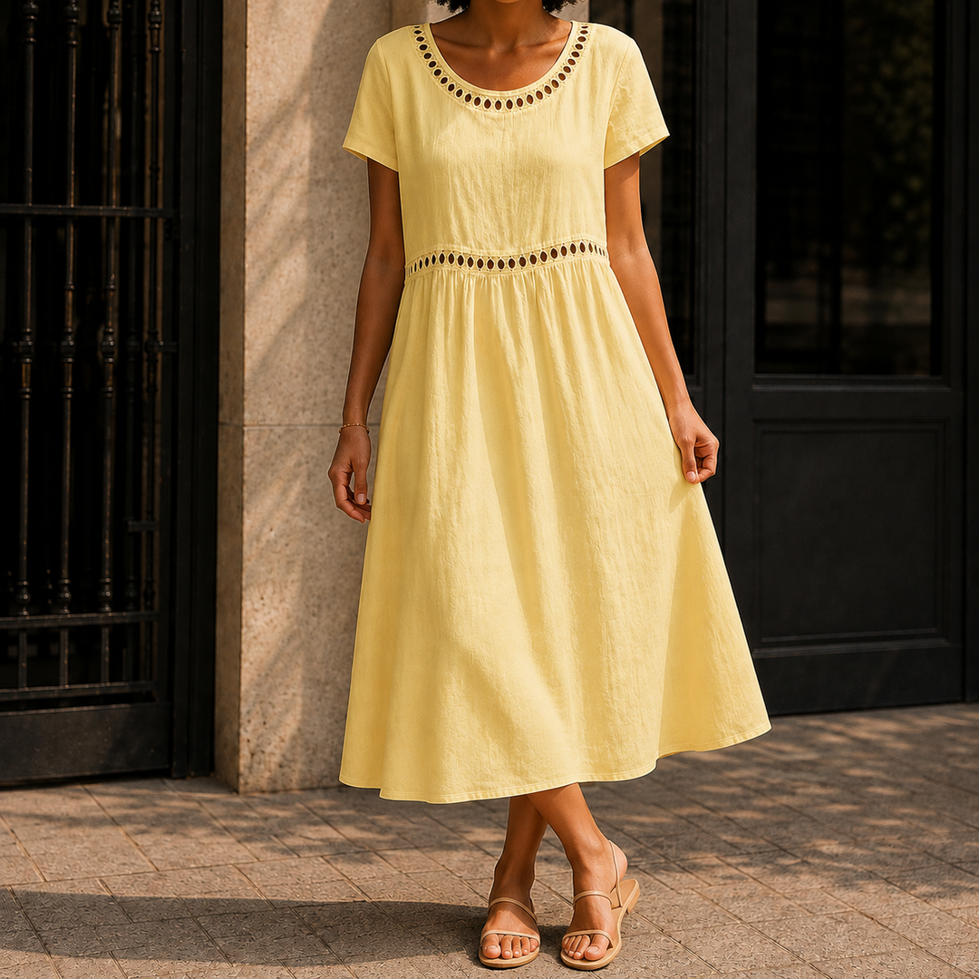 Valentina-Claire Empire Dress