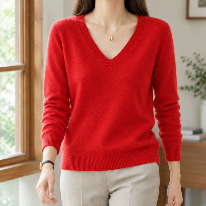 Evadne V Neck Sweater