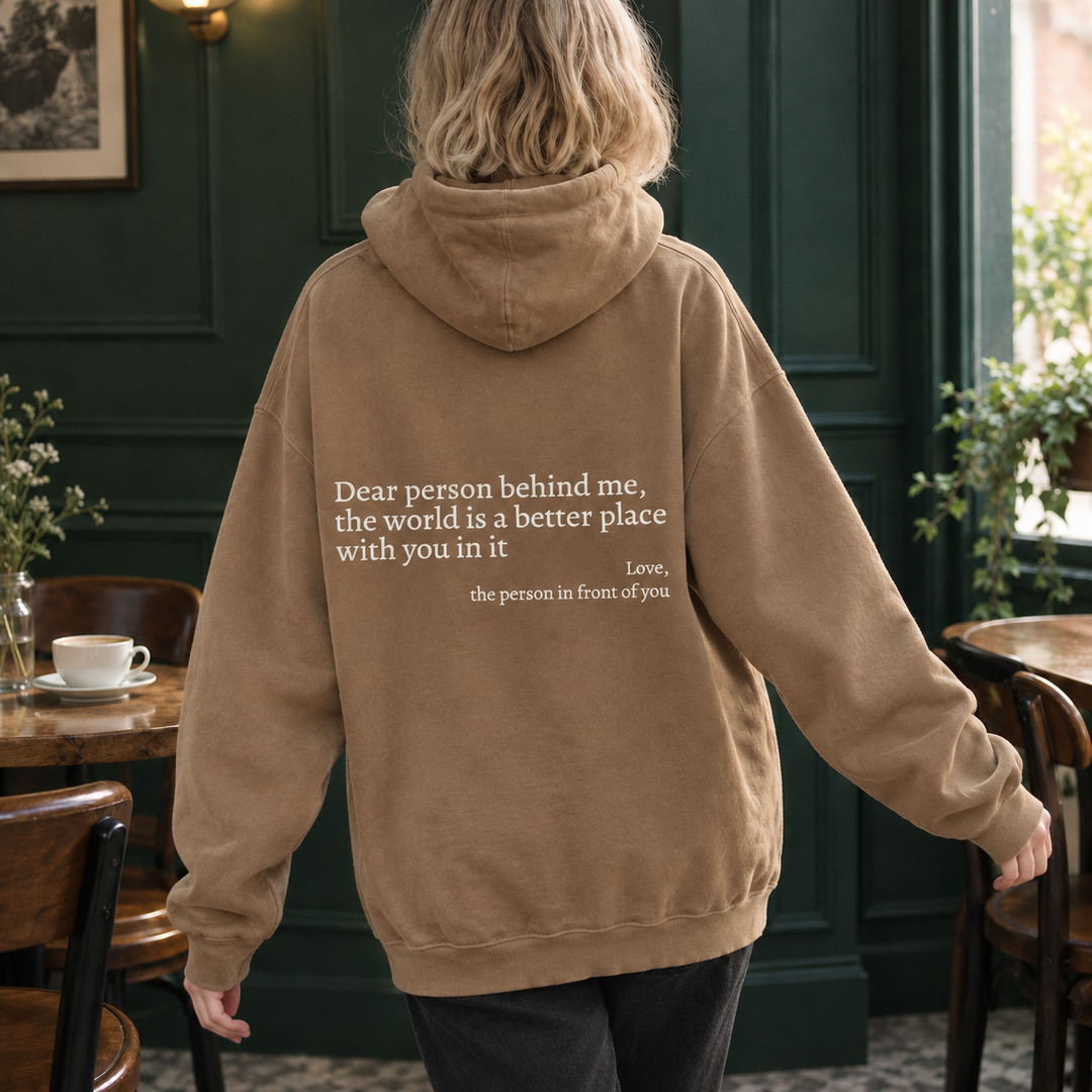 Honora-Pearl Message Hoodie