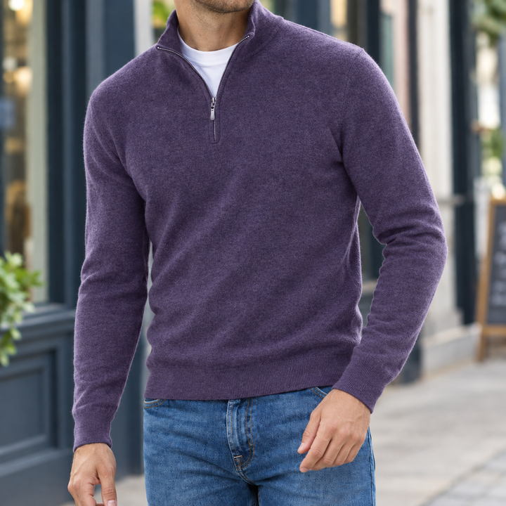 Romano Quarter Zip Sweater