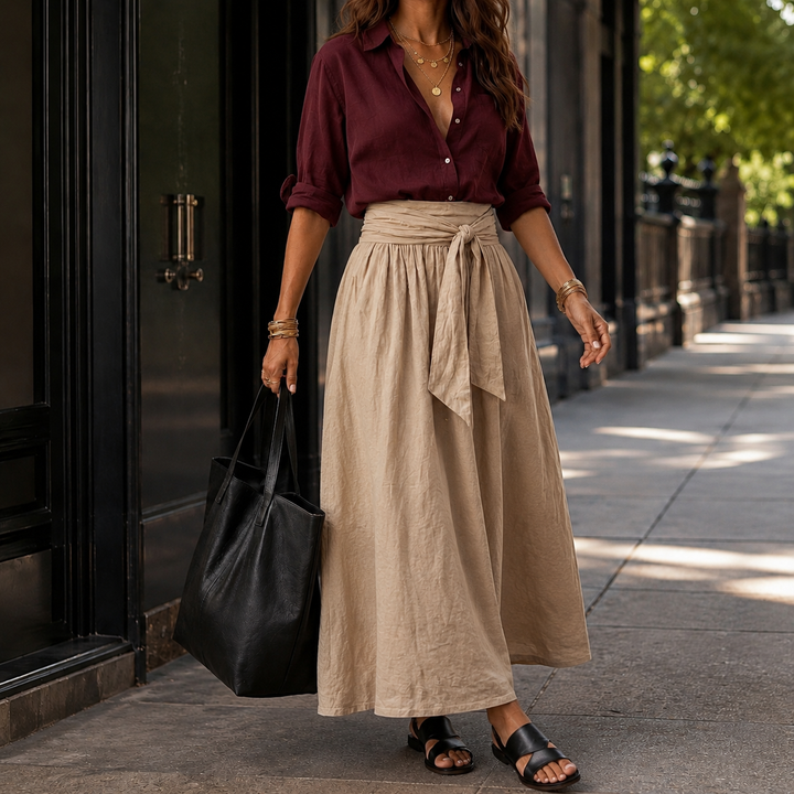 Alessia Tie Waist Set