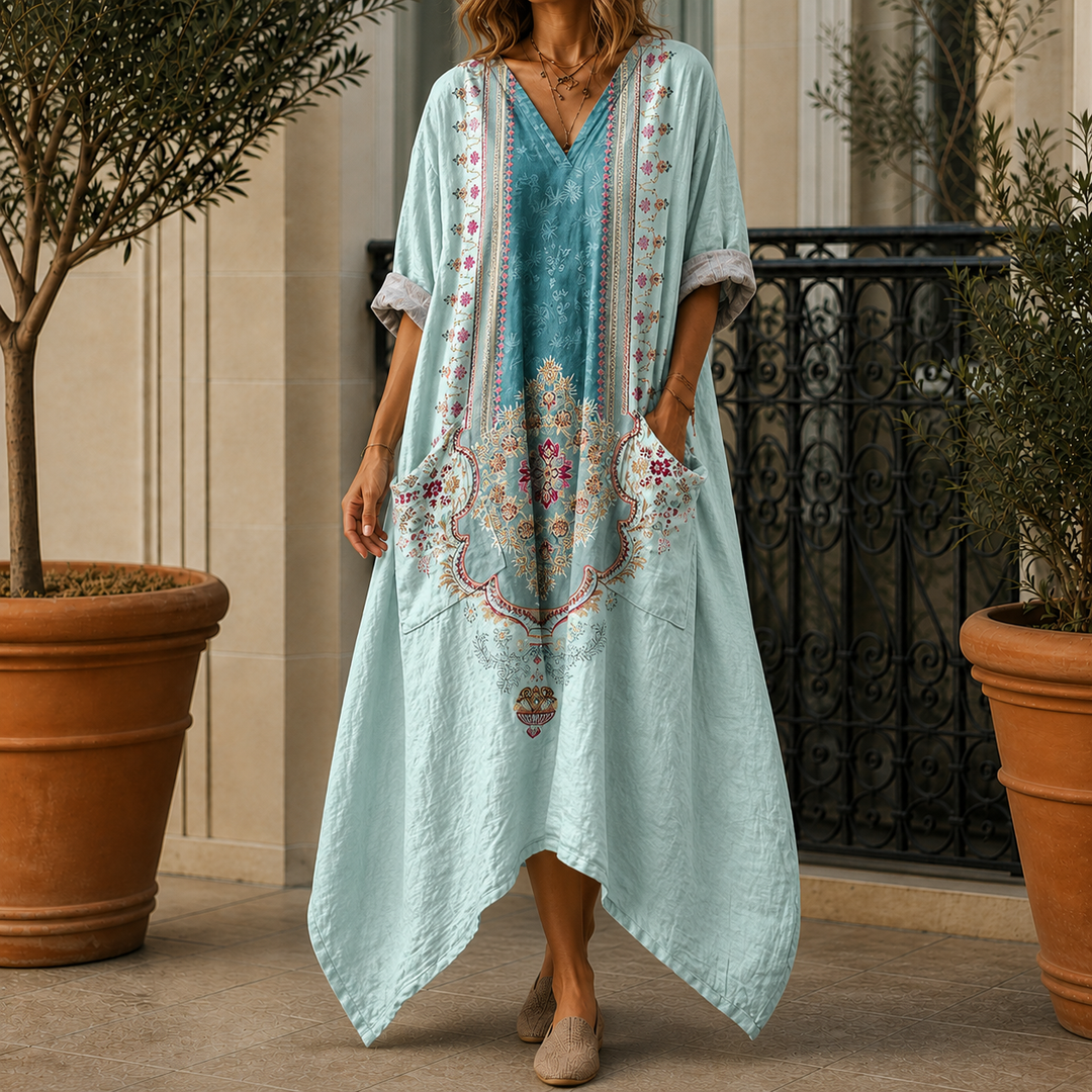 Cosima-Louise Balloon Hem Dress