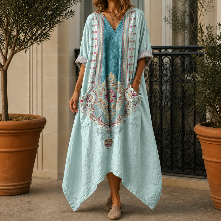 Cosima-Louise Balloon Hem Dress