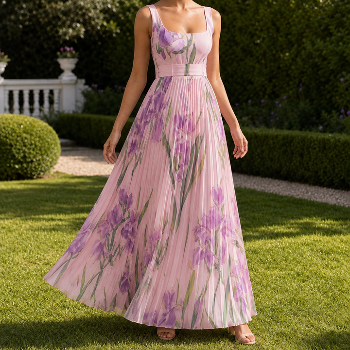 Orla-Grace Pleated Maxi Dress