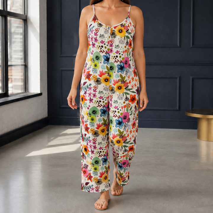 Lucia-Skye Scoop Neck Jumpsuit