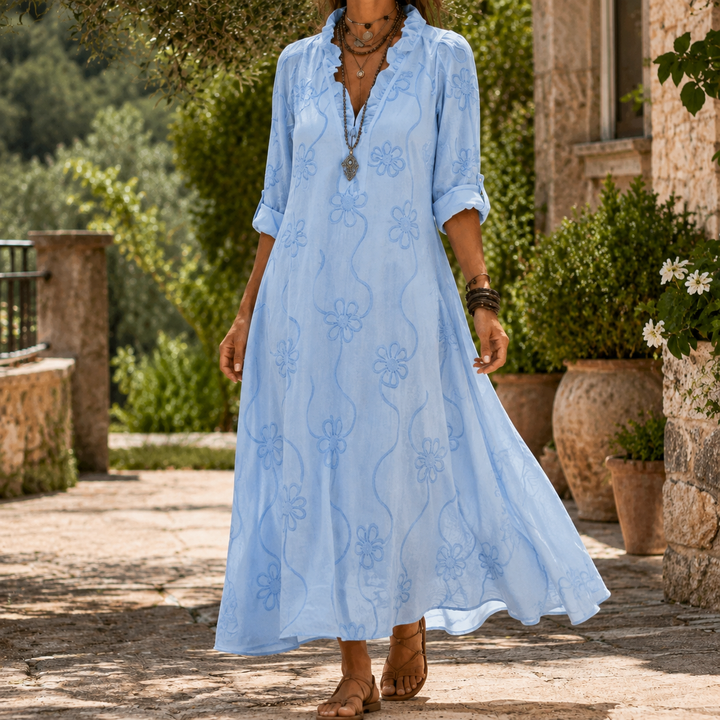 Eloise-Kate Embroidered Maxi Dress