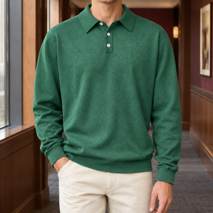 Ross Open Collar Polo