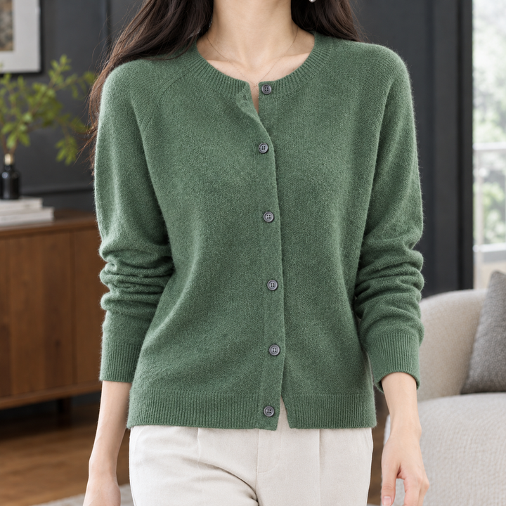 Michelle Round Neck Cardigan