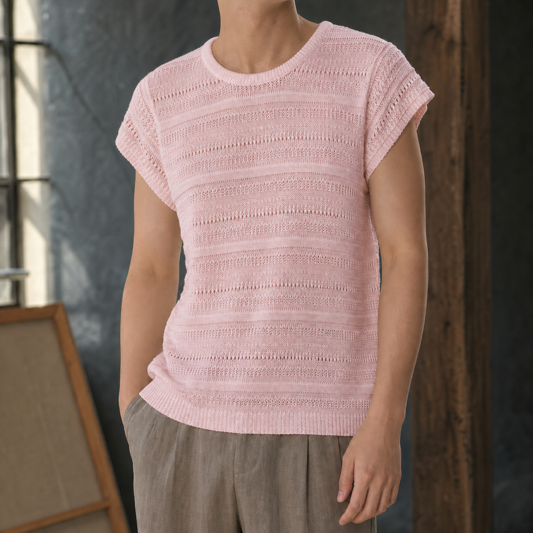 Nico Openwork Knit Top