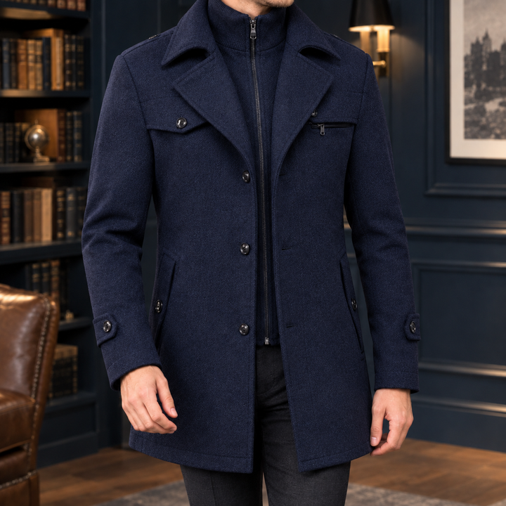 Vaughn Double Collar Coat