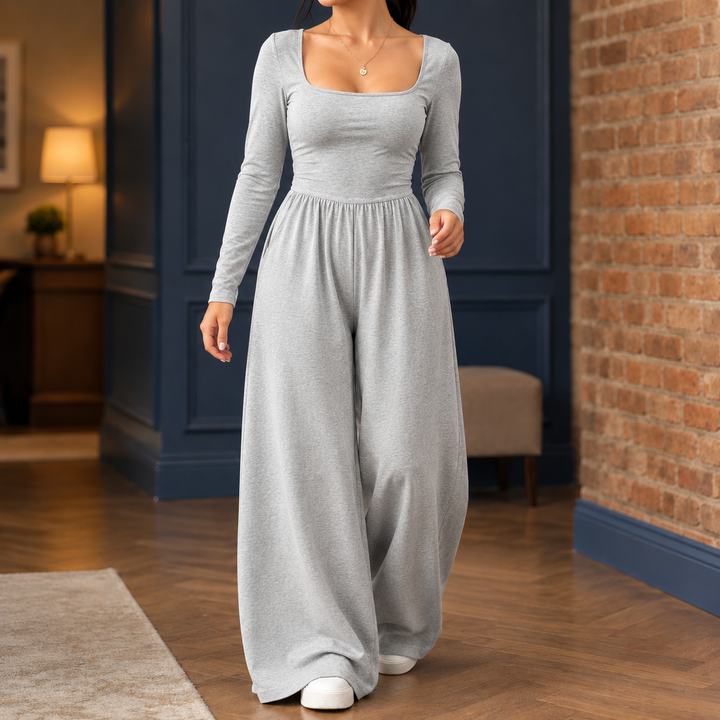 Sylvaine-Claire Wide Leg Jumpsuit