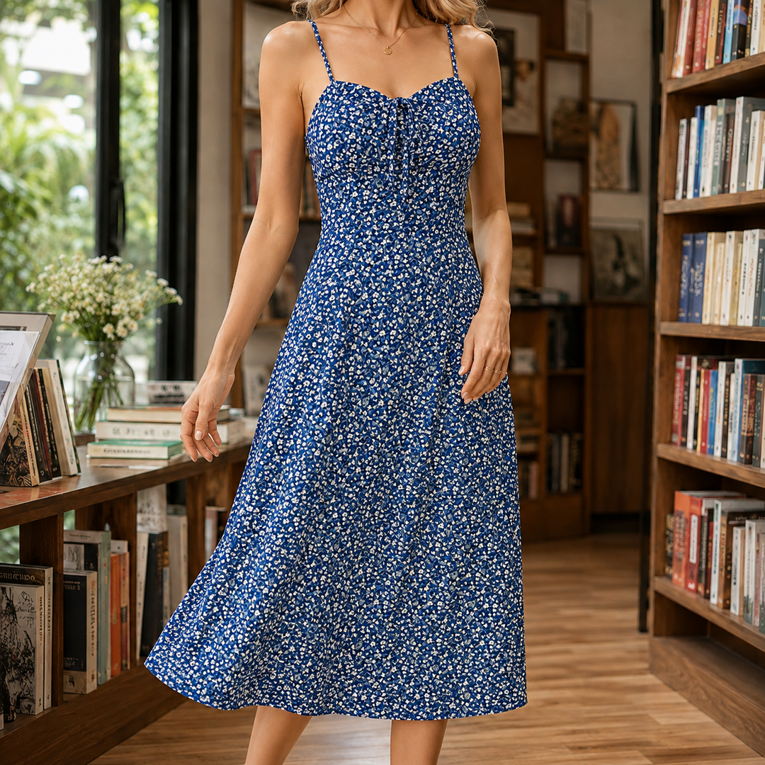 Thomasina Floral Midi Dress