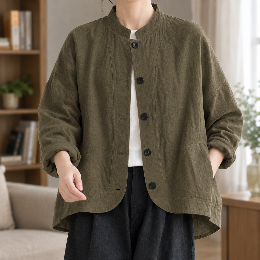 Rachel Stand Collar Jacket