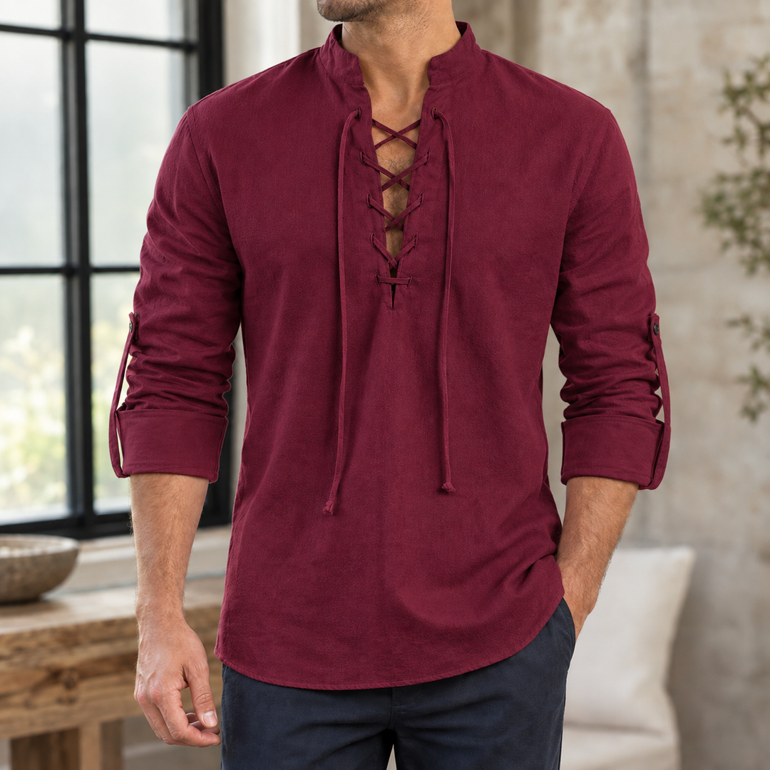 Ralph Lace-Up Shirt