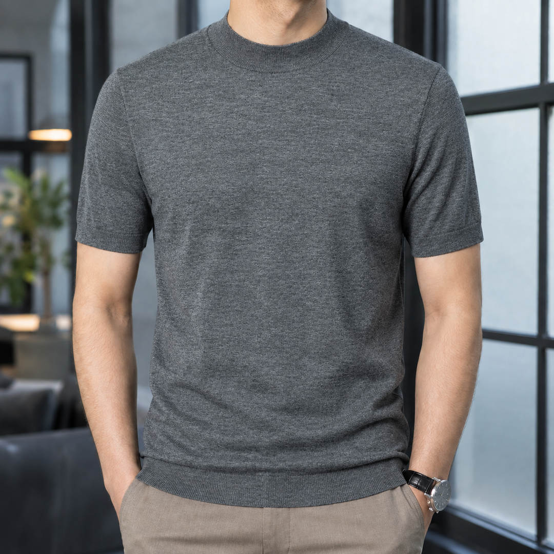 Daniel Mock Neck Sweater