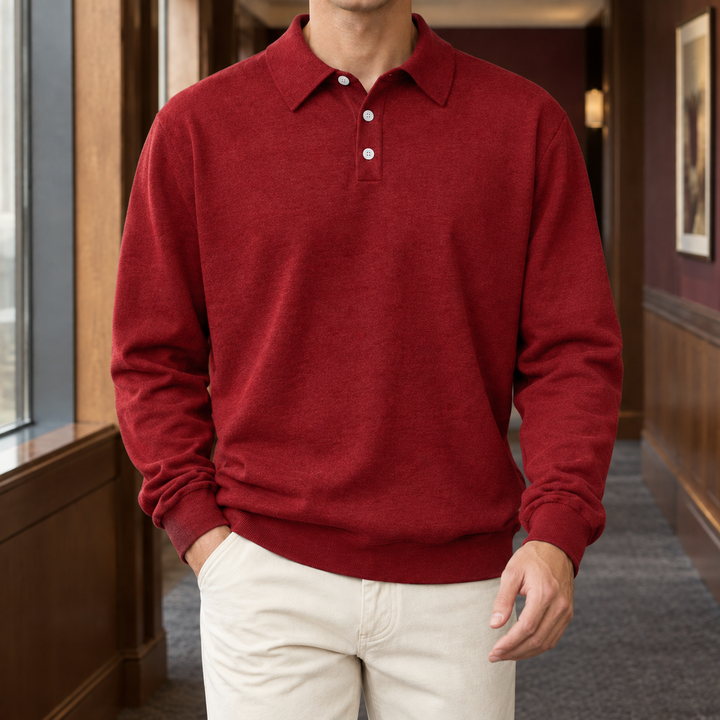 Ross Open Collar Polo