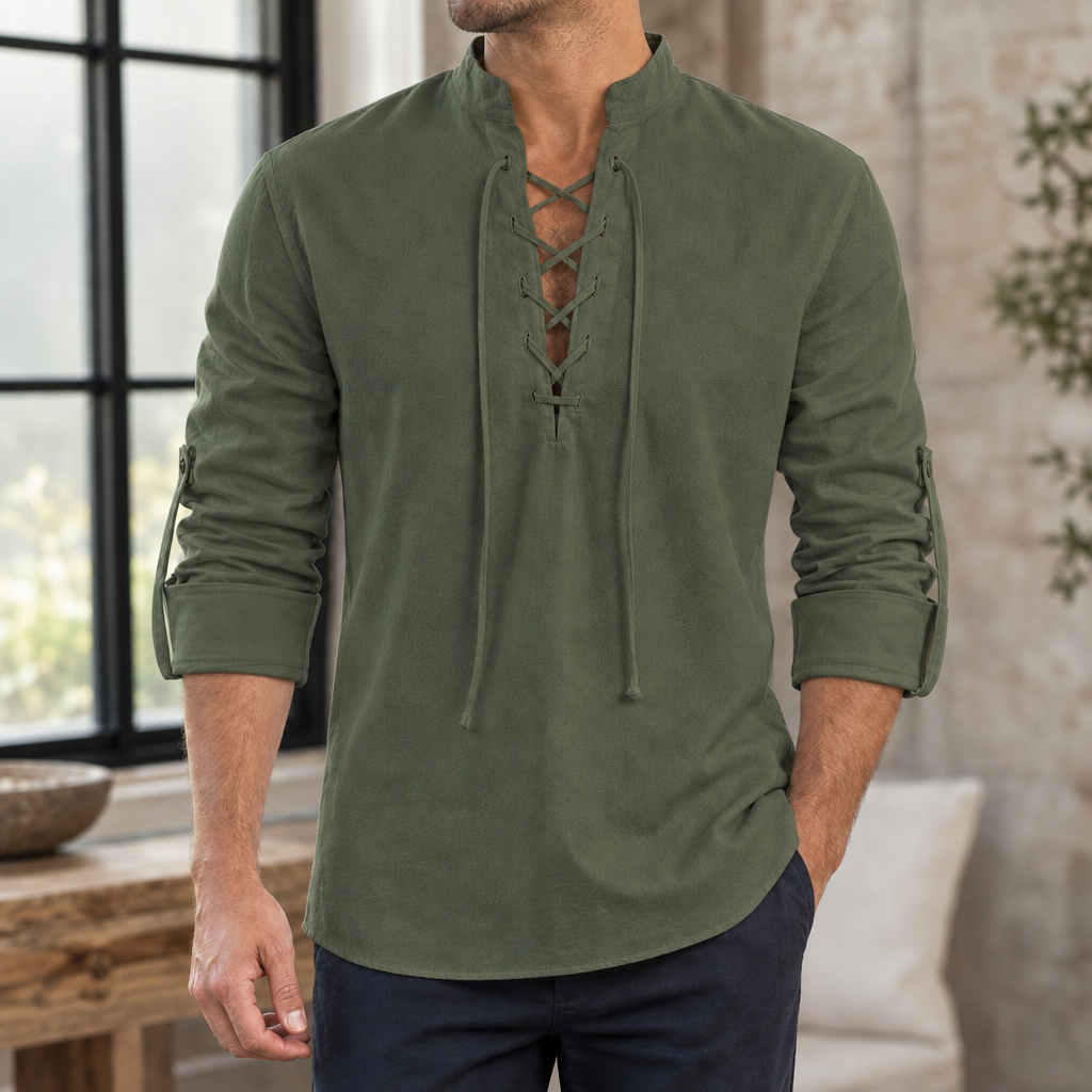 Ralph Lace-Up Shirt