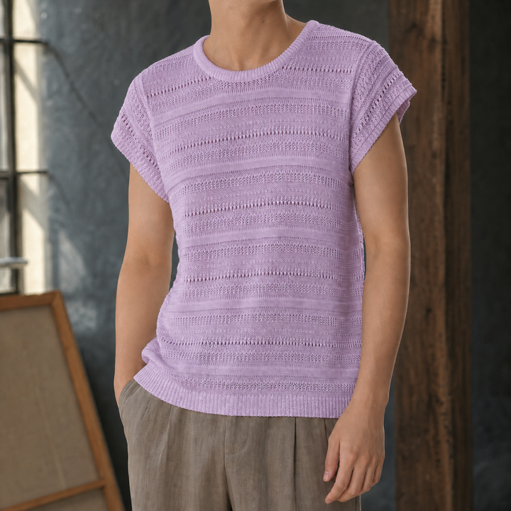 Nico Openwork Knit Top
