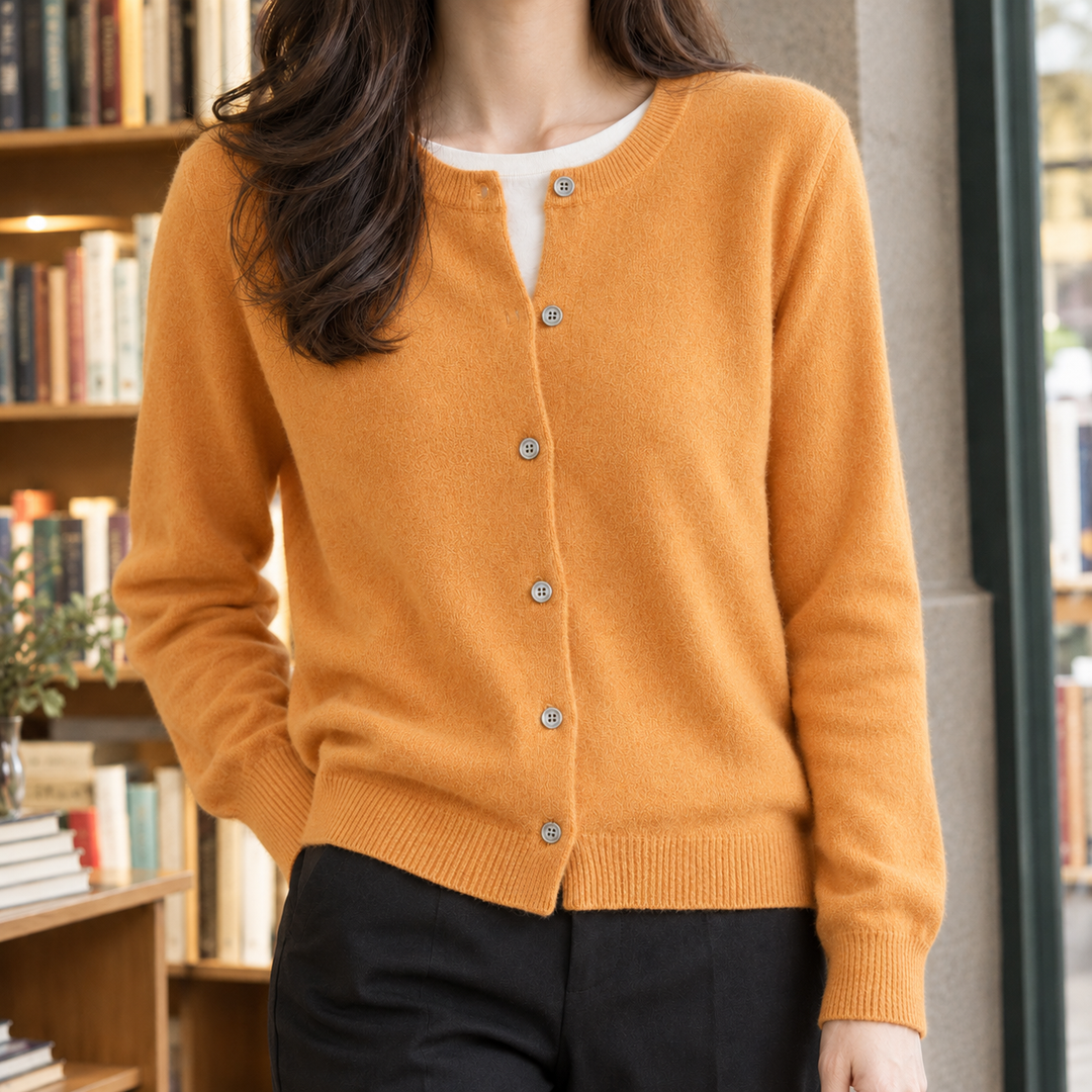 Jocasta-Jane Crewneck Cardigan