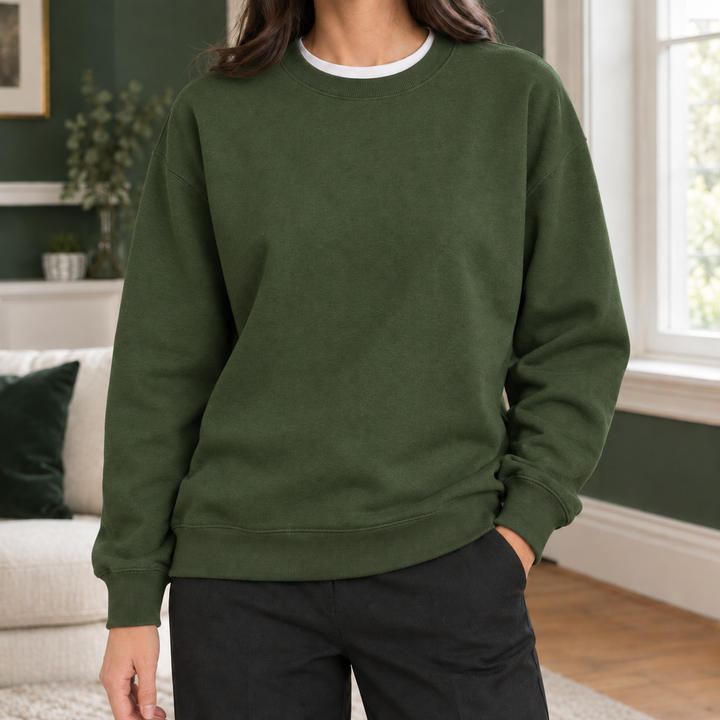 Isabelle-Lane Cotton Sweatshirt