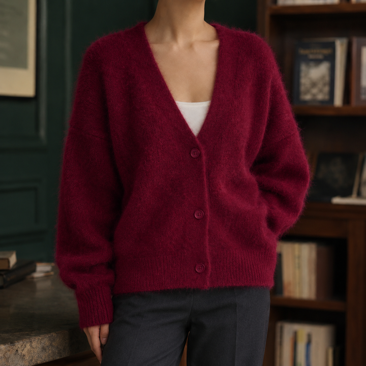 Raven-June Soft Knit Cardigan