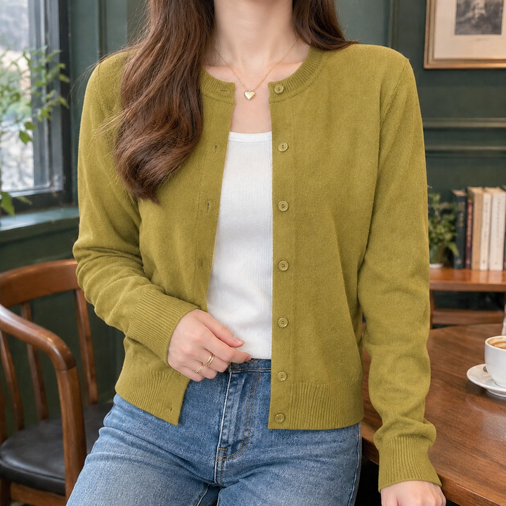 Perla-Rae Fine Knit Cardigan
