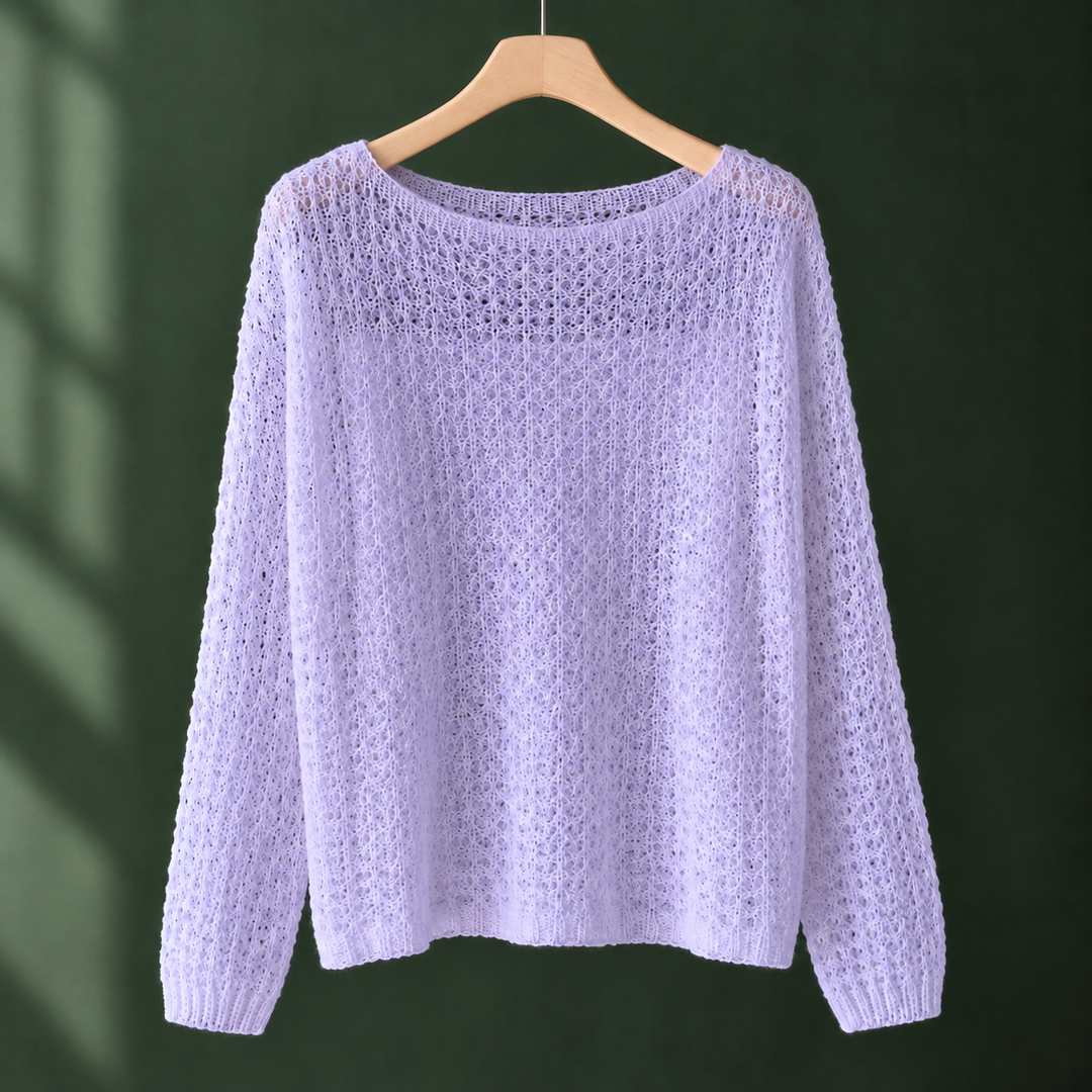 Lara-Jade Openwork Sweater