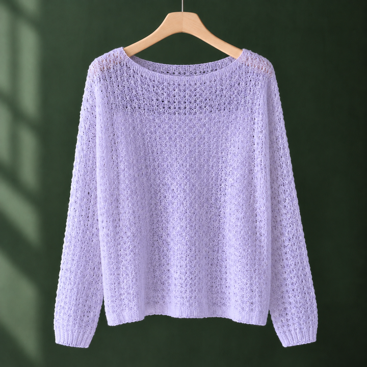 Lara-Jade Openwork Sweater