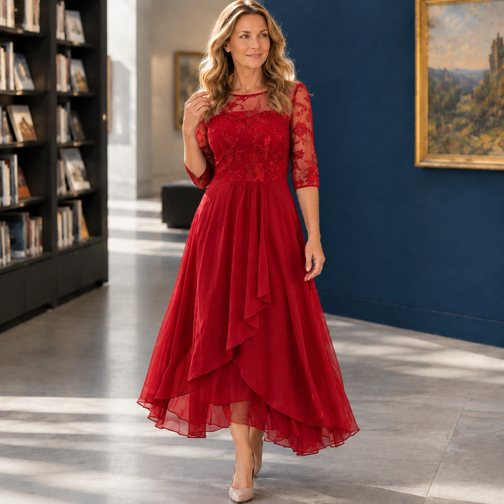Mireille-Eve Asymmetric Dress