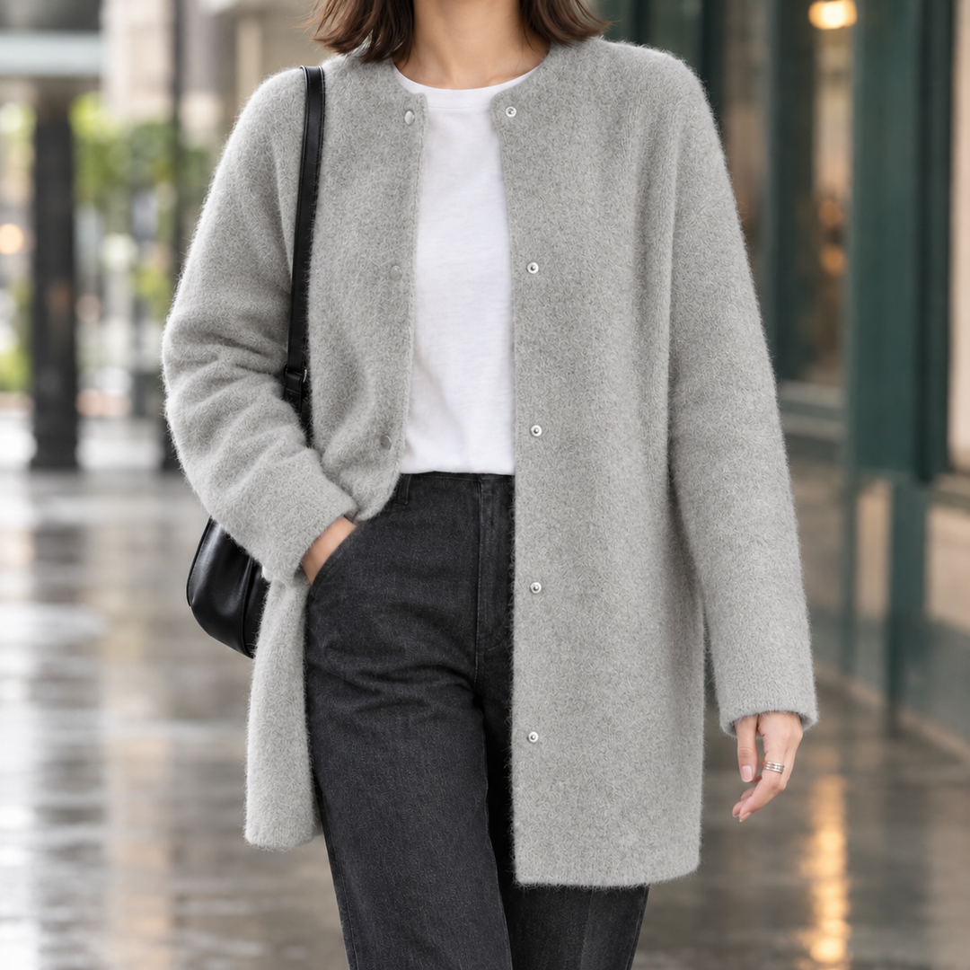 Lillian Brushed Cardigan