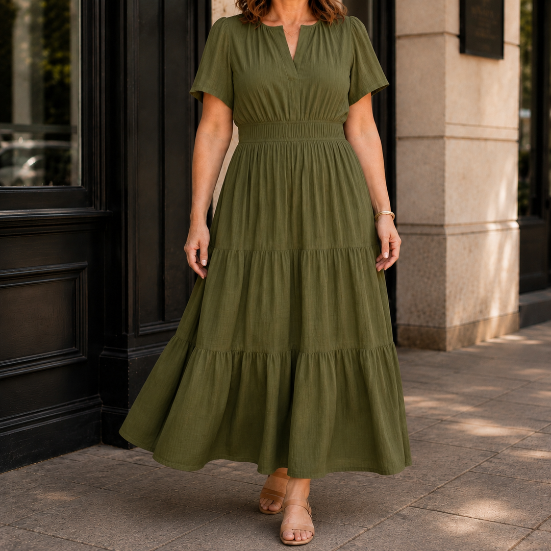 Zinnia Tiered Maxi Dress